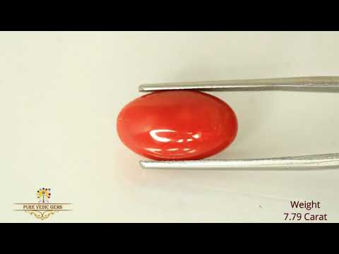 Japanese Red Coral 7.79ct-On Demand video