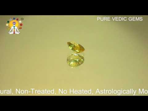 Yellow Sapphire 6.99ct On-Demand video