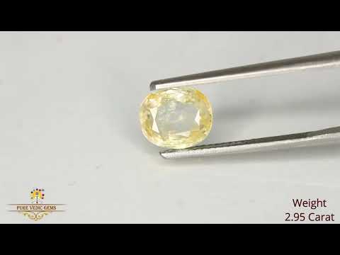Yellow Sapphire 2.95ct. (Luxury) video