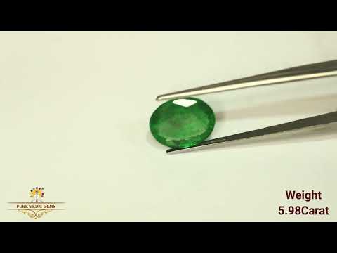 Emerald 5.98ct. (Super Luxury) video
