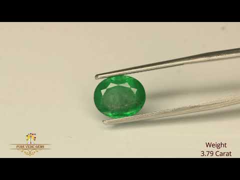 Emerald 3.79ct. (Super Premium) video