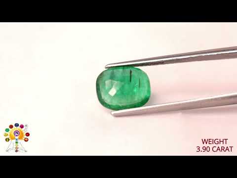 Emerald 3.90ct. (Super Luxury) video