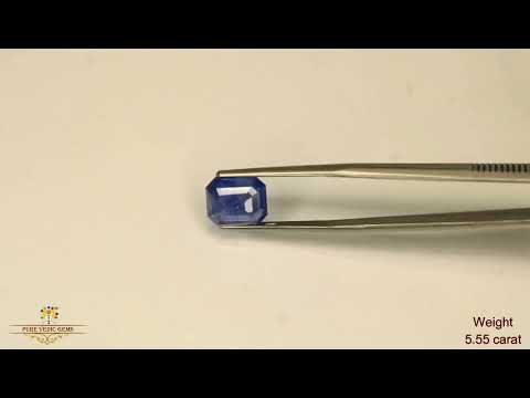 Blue Sapphire 5.55ct.On-Demand video