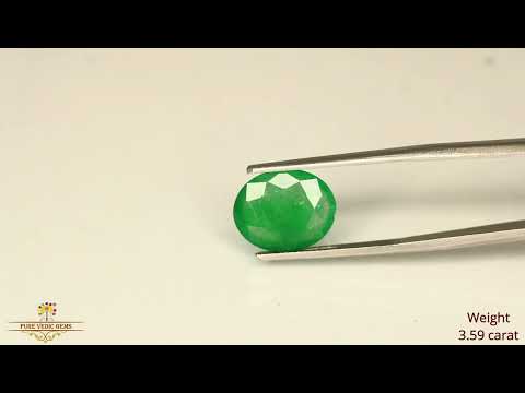 Emerald 3.59ct. (Super Premium) video