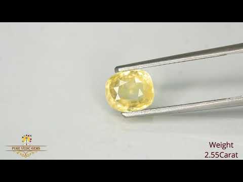 Yellow Sapphire 2.55ct. (Luxury) video