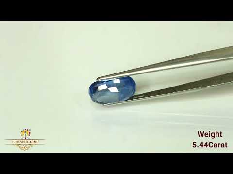 Blue Sapphire 5.44ct.On-Demand video