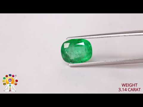 Emerald 3.14ct. (Super Luxury) video