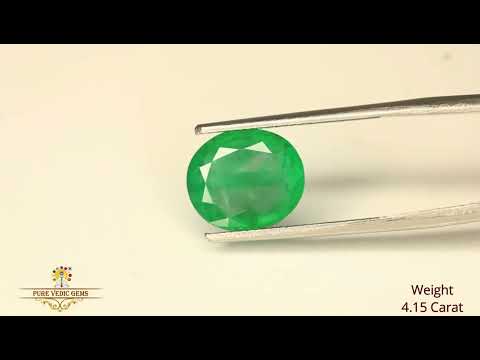 Emerald 4.16ct. (Super Premium) video
