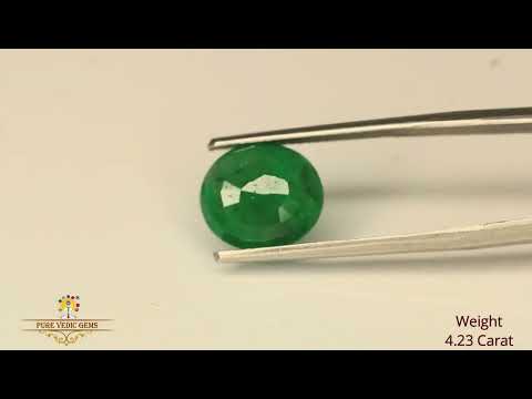 Emerald 4.24ct. (Super Premium)- video