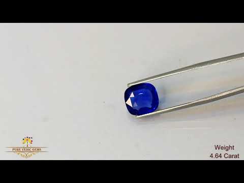 Blue Sapphire 4.64 ct.On-Demand video