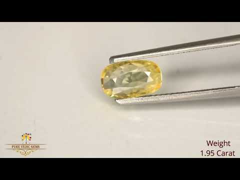 Yellow Sapphire 1.95ct. (Luxury) video