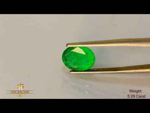 Emerald 5.29ct.On-Demand video