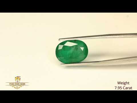 Emerald 7.96ct. (Super Premium) video