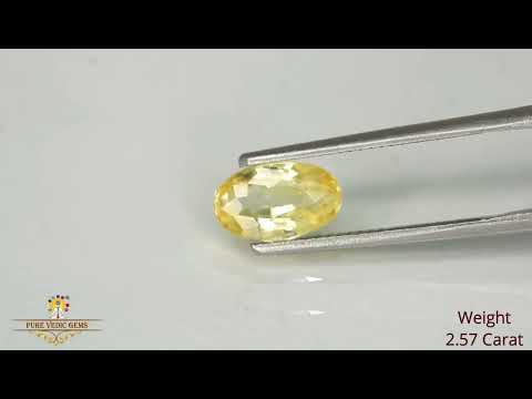 Yellow Sapphire 2.56ct. (Luxury) video