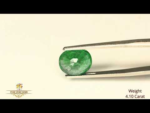 Emerald 4.12ct. (Super Premium) video