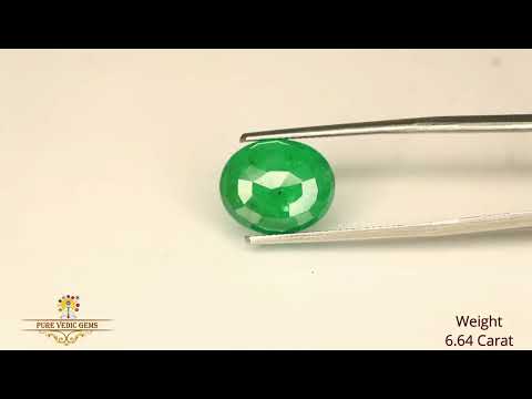 Emerald 6.64ct. (Super Premium) video