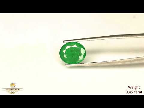 Emerald 3.46ct. (Super Premium) video