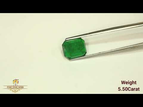 Emerald 5.50ct. (Super Luxury) video