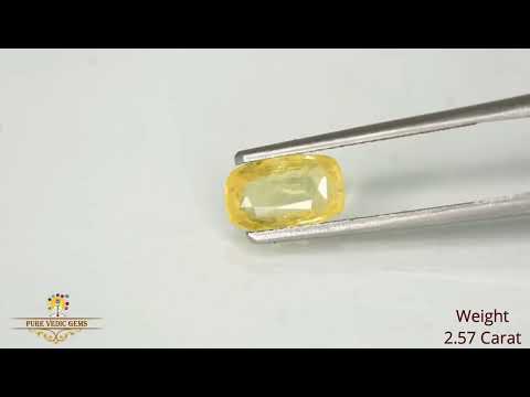 Yellow Sapphire 2.56ct. (Luxury) video