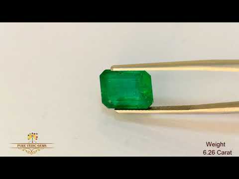 Emerald 6.26ct.On-Demand video