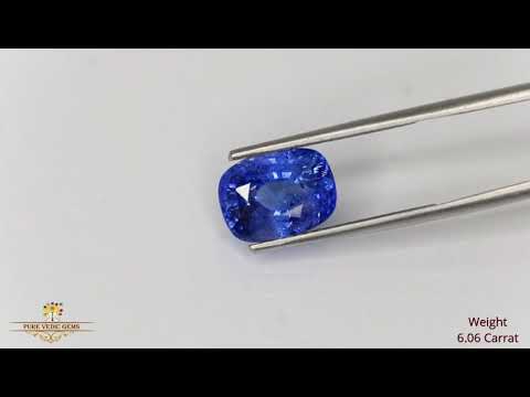 Blue Sapphire 6.06ct.On-Demand video