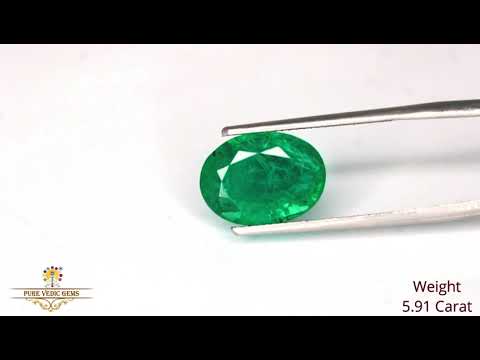 Emerald 5.91ct. (Super Luxury) video