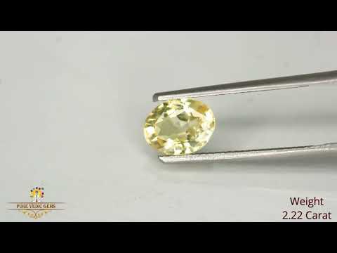 Yellow Sapphire 2.22ct. (Luxury) video