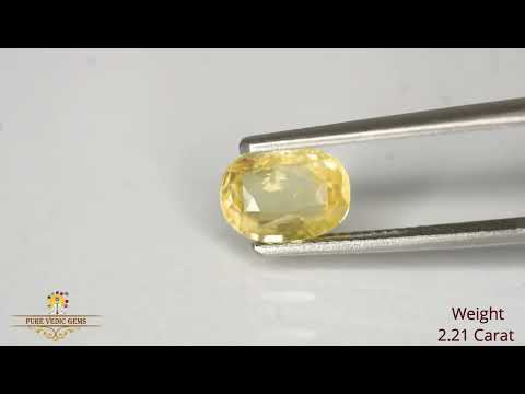 Yellow Sapphire 2.21ct. (Luxury) video