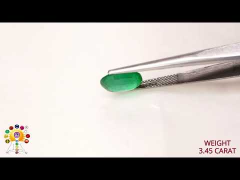 Emerald 3.43ct. (Super Luxury) video