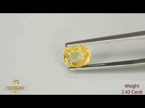 Yellow Sapphire 2.42ct. (Luxury) video