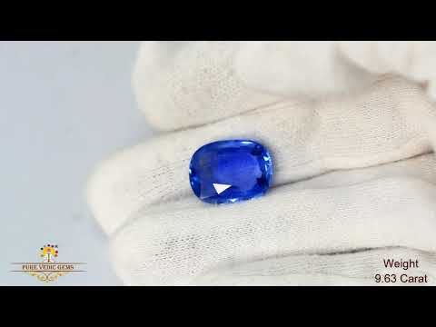 Blue Sapphire 9.63ct.On-Demand video