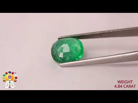 Emerald 4.84ct. (Super Luxury) video