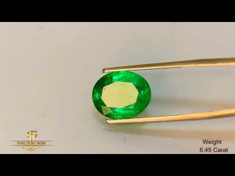 Emerald 6.45ct.On-Demand video