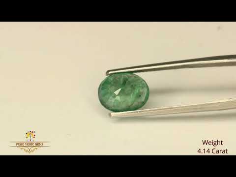 Emerald 4.14ct. (Super Premium) video