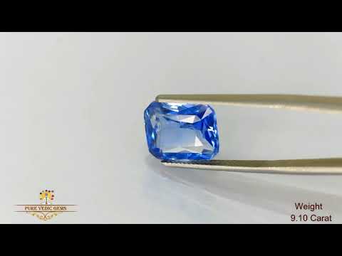 Blue Sapphire 9.10ct.On-Demand video