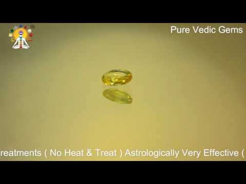 Yellow Sapphire 5.98 ct.@On Demand video
