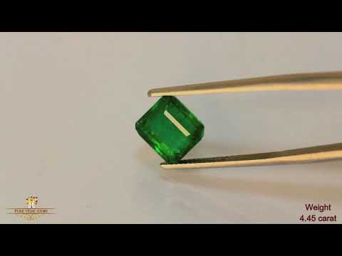 Emerald 4.45ct.On-Demand video