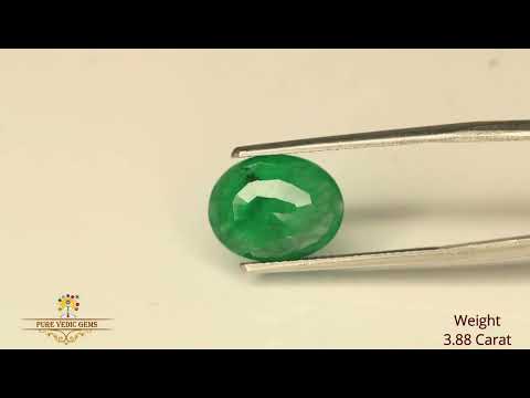 Emerald 3.90ct. (Super Premium) video