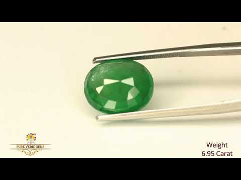 Emerald 6.96ct. (Super Premium) video