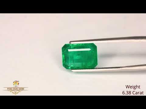 Emerald 6.38ct.On-Demand video