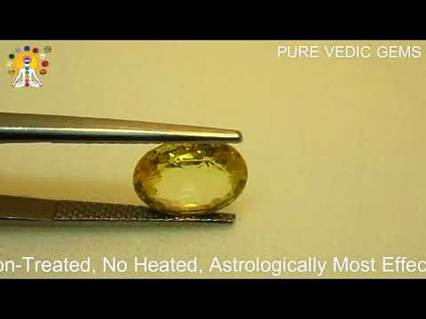 Yellow Sapphire 5.13ct.On-Demand video