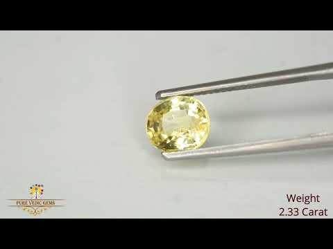 Yellow Sapphire 2.33ct. (Luxury) video