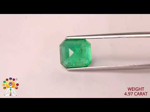 Emerald 4.97ct. (Luxury) video