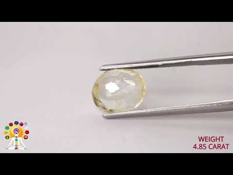 Yellow Sapphire 4.85ct. (Luxury) video