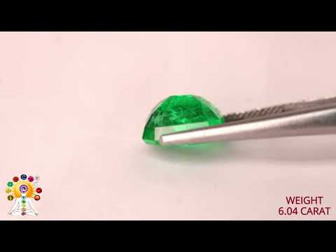 Emerald 6.04ct.On-Demand video