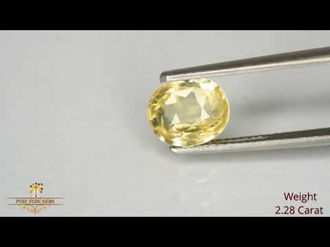 Yellow Sapphire 2.28ct. (Luxury) video