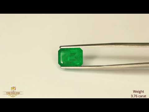 Emerald 3.76ct.On-Demand video
