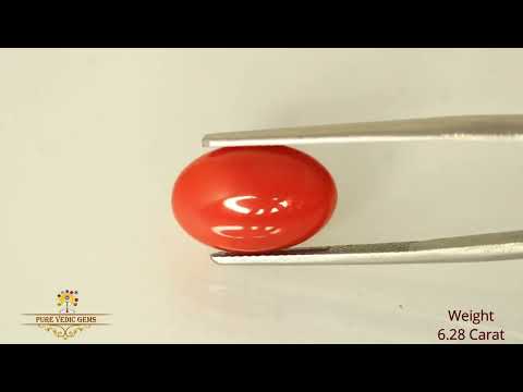 Japanese Red Coral 6.29ct-On Demand video
