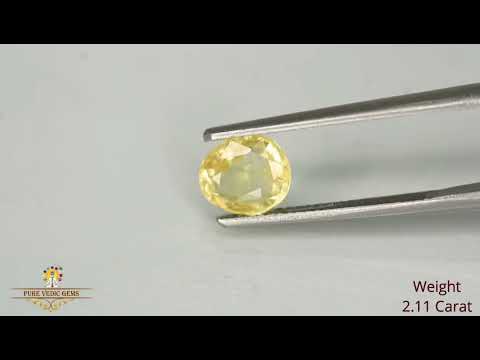 Yellow Sapphire 2.11ct. (Luxury) video