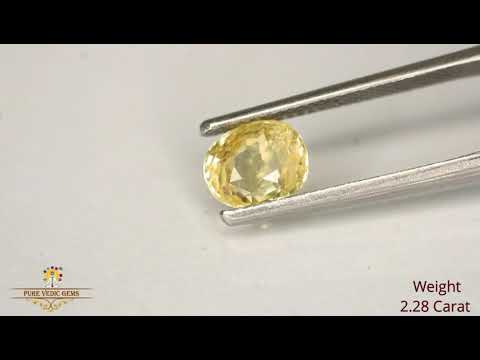 Yellow Sapphire 2.28ct. (Luxury) video